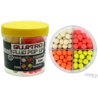 Haldorádó Quatro Fluo Pop Up Boilies 8mm/50g