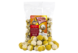 Benzar Mix Turbo Bicolor Boilies Med - Ananas 16mm/250g