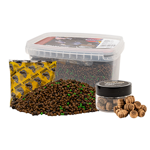 Benzar Mix Summer Pellet Box Green Betain 400g + Twister a Aroma
