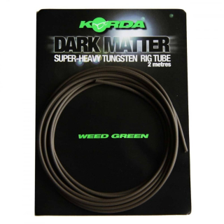 Korda Těžká hadička proti zamotání Dark Matter Tungsten Tubing Weed Green 2 m