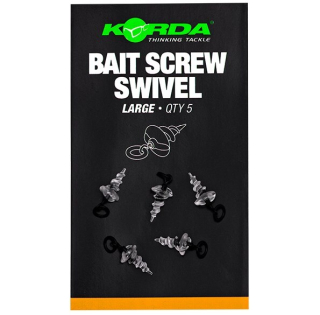 Korda Zavrtávací kolíčky Micro Ring Swivel Bait Large