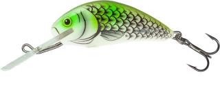 Salmo Wobler Hornet Floating Olive Hot Spot 3,5 cm