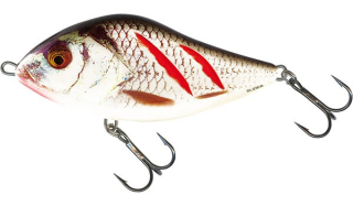 Salmo Wobler Slider Sinking Wounded Real Grey Shiner 7 cm
