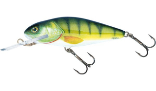Salmo Wobler Perch Deep Runner Floating Perch 8 cm