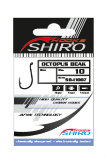 SHIRO Háčky OCTOPUS BEAK /10 ks