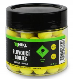 Nikl Plovoucí boilies Sweet Honey 18mm/50g