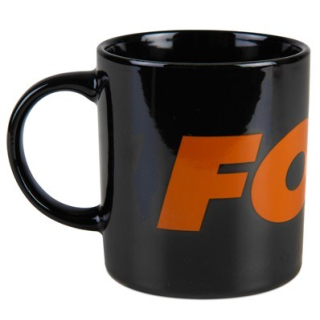 Fox Hrnek Collection Ceramic Mug Black Orange