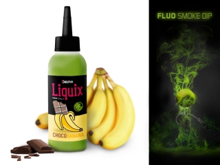 Delphin Fluo dip D SNAX LiquiX Čokoláda-Banán 100ml