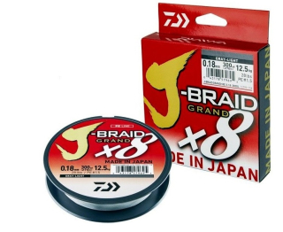Daiwa Splétaná šňůra J-Braid GRAND X8 Gray-Light /135m