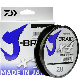Daiwa Splétaná šňůra J-Braid X4 Dark Green /135m
