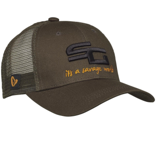 Savage Gear Kšiltovka SG4 Cap One Size Olive Green