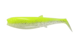 Savage Gear Gumová Nástraha Cannibal Shad Bulk Fluo Yellow Glow 10cm/9g