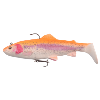 Savage Gear Gumová Nástraha 4D Trout Rattle Shad Golden Albino 12,5cm/35g