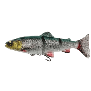 Savage Gear Gumová Nástraha 4D Line Thru Trout Green Silver 15cm/35g