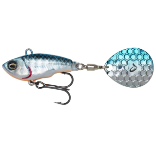Savage Gear Umělá Nástraha Fat Tail Spin Sinking Blue Silver 5,5cm/9g