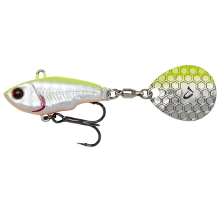 Savage Gear Umělá Nástraha Fat Tail Spin Sinking Lemon Back Flash 5,5cm/9g