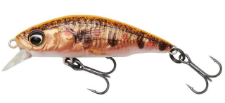 Savage Gear Wobler 3D Sticklebait Twitch Sinking Fluo Orange Copper 4,5cm/4g