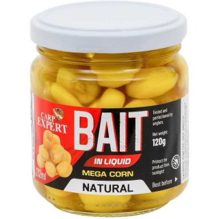 CARP EXPERT Mega corn v nálevu Natural 212ml