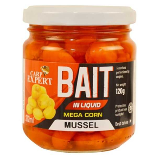 CARP EXPERT Mega corn v nálevu Mušle 212ml