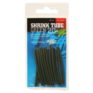 Giants fishing Smršťovací hadičky zelené Shrink Tube Green 2,4x45mm/ 20 ks
