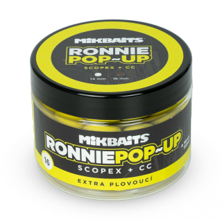 Mikbaits Ronnie pop-up boilie Scopex + CC 16mm/150ml