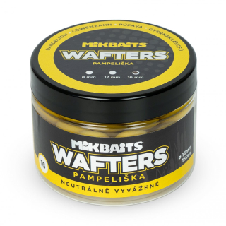 Mikbaits Vyvážené boilie Wafters Pampeliška 16mm/150ml