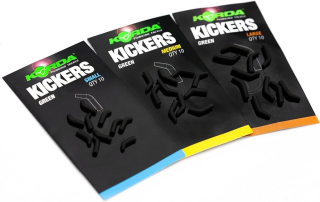 Korda Rovnátko na háček Kickers Green Medium /10 ks