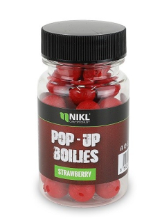 Nikl Plovoucí boilies Strawberry 10mm/20g