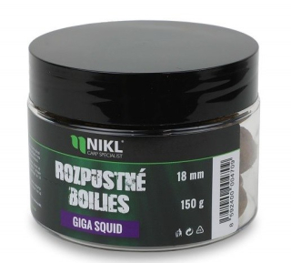 Nikl Rozpustné boilies Giga Squid 14mm/150g