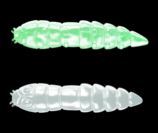 Libra Lures Kukolka 27 - Glow UV green (Cheese) /15 ks
