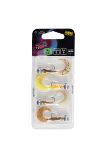 Fox Rage Gumová nástraha Ultra UV Micro Grub Tail Mixed Colour Loaded Lure Pack