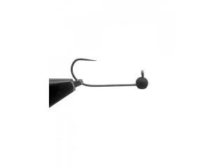 Jigovky.cz Bezprotihrotové jigy Tungsten HD BARBLESS BLACK #6 / 0,6g - 5 ks