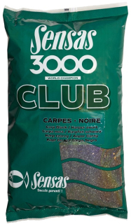 Sensas Krmítková směs 3000 Club Carpes Noir 1kg