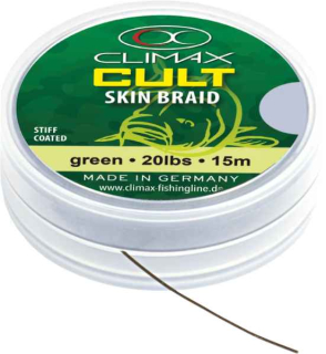 Climax Návazcová šňůra CULT Skin Braid Camou Green 30lbs/15m