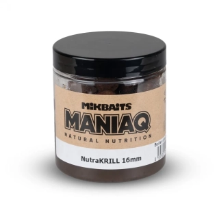 Mikbaits ManiaQ boilie v dipu NutraKRILL 16mm/250ml