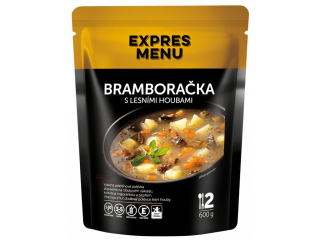 Expres Menu Bramboračka s lesními houbami 2 porce 600 g