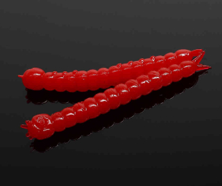 Libra Lures Slight Worm 38 - Red (Cheese) /15 ks