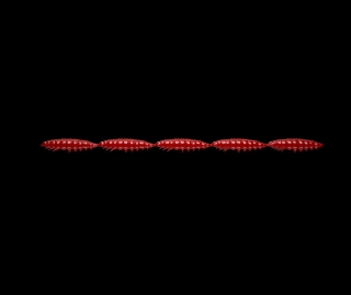 Libra Lures Larva Multi 5x25 - Red (Cheese) /5x5 ks