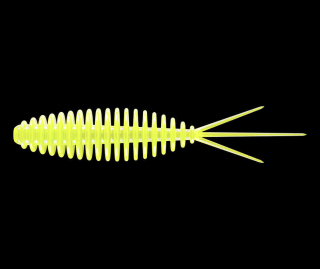 Libra Lures Turbo Worm Mini 35 - Hot Yellow (Cheese) /15 ks
