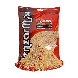 Benzar Mix Krmítková směs Turbo Groundbait Jahoda 800 g