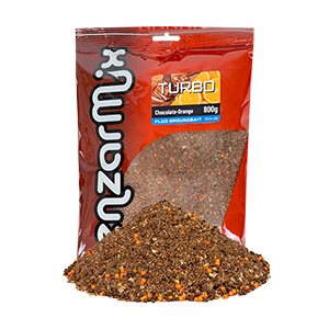 Benzar Mix Krmítková směs Turbo Fluo Groundbait Čokoláda - Pomaranč 800 g