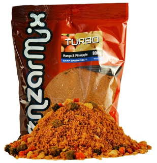 Benzar Mix Krmítková směs Turbo Carp Mango - Ananas 800 g