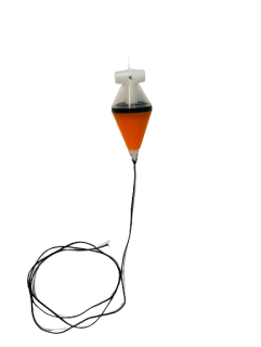 Gremi Číhátko závěsné se šňůrkou na chemické světlo - oranžové