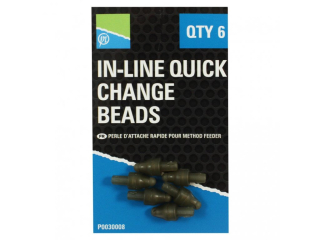 Preston Innovations In-Line Quick Change Beads /6 ks