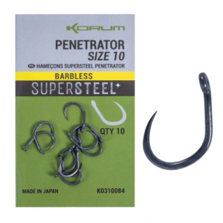 Korum Háčky Penetrator Hooks barbless /10 ks