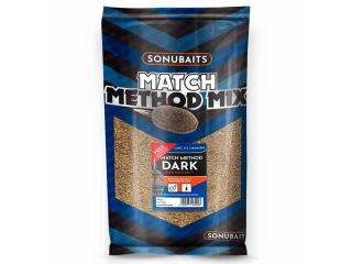 Sonubaits Krmítková směs Match Method Mix Dark Groundbait 2kg