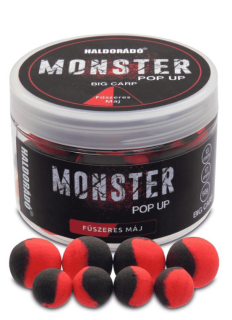 Haldorádó Monster Pop Up Big Carp Spicy Liver 13/17mm 50g