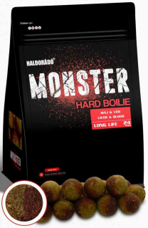 Haldorádó Monster Hard Boilie Liver + Blood 24mm/700g