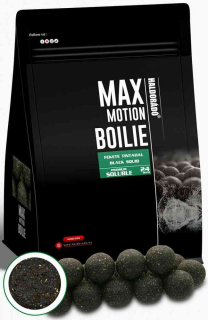 Haldorádó Max Motion Boilie Premium Soluble Black Squid 24mm/800g
