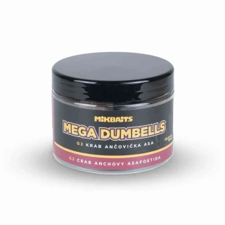 Mikbaits Gangster Mega Dumbells G2 Krab Ančovička Asa 24x30mm/500ml